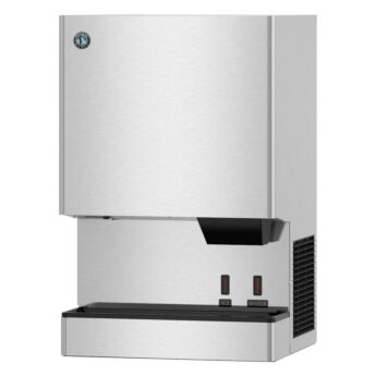 HOSHIZAKI DCM-500BAK-OS, Cubelet Ice Machine and Water Dispenser, Air-cooled, Hands Free, Built-in Storage Bin