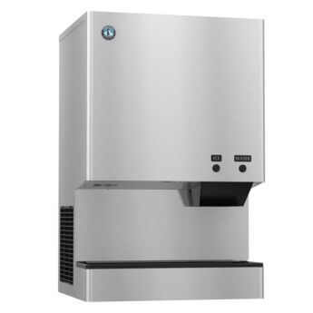 HOSHIZAKI DCM-500BAK Cubelet Ice Machine and Water Dispenser, Air-cooled, Built-in Storage Bin